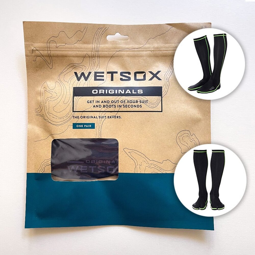 Frictionless Wader Tube Sock Slip In / Out Outdoor Boot XXS Youth Unisex Fishing